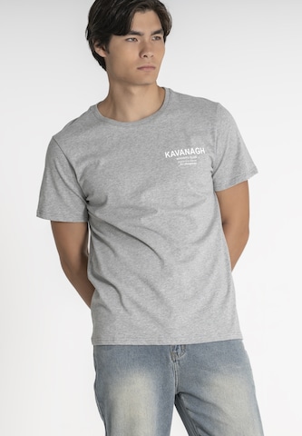Gianni Kavanagh T-Shirt in Grau: Vorderseite