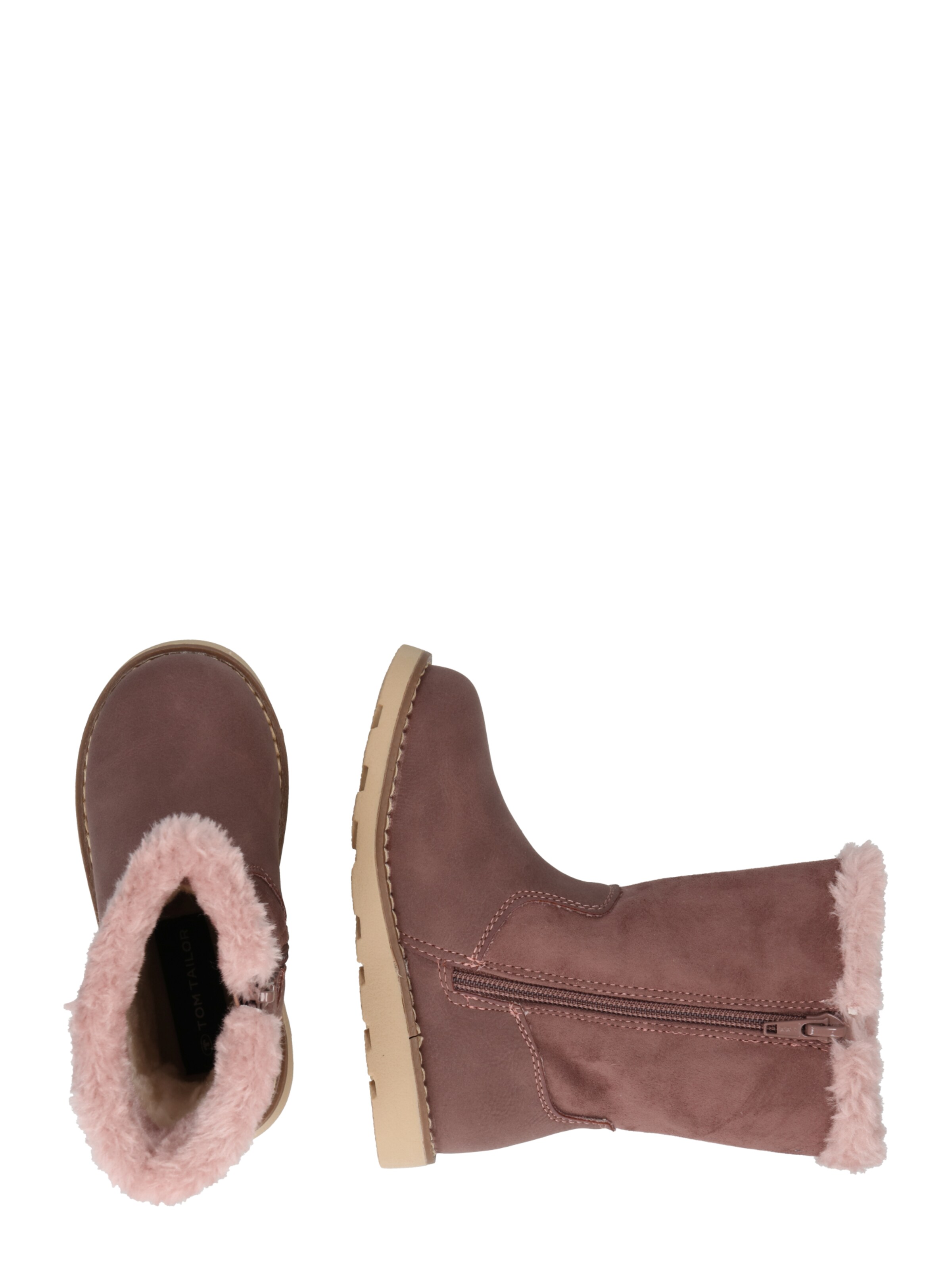 Bottes de neige TOM TAILOR en rose