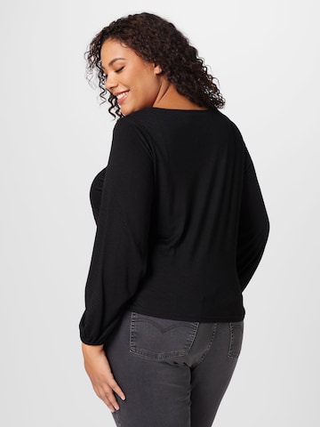 ABOUT YOU Curvy Shirt 'Hedda' in Black