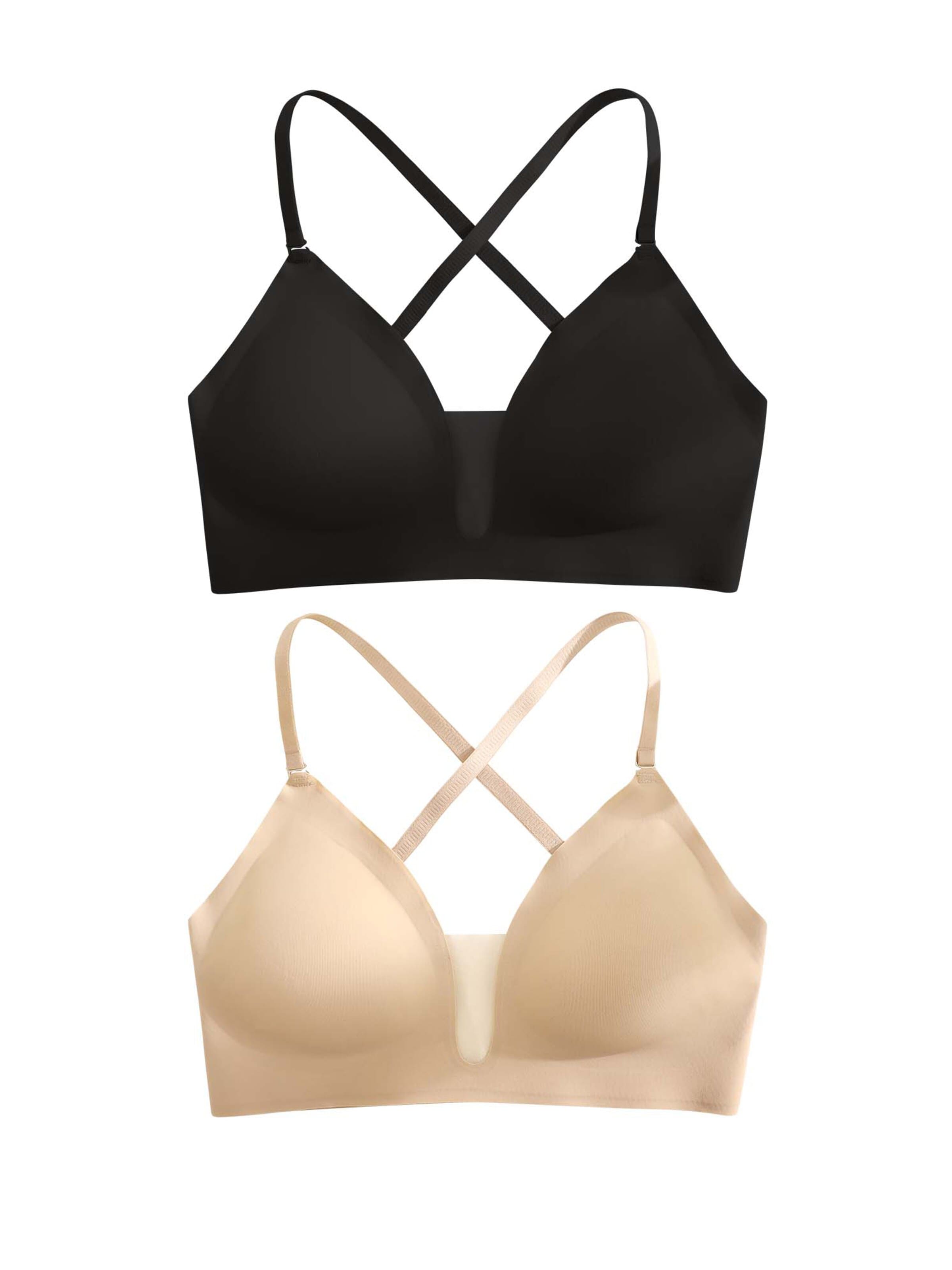 SHARICCA Bralette Bra 'SHARICCA 2-Pack' in Mixed colors: front