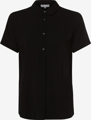 Marie Lund Bluse in Schwarz: predná strana