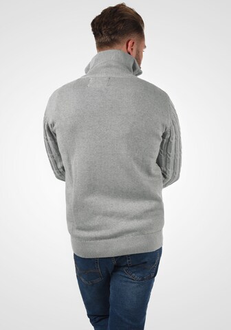 INDICODE JEANS - Pullover 'Paulo' em cinzento