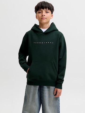 Jack & Jones Junior Sweatshirt 'JJEStar' in Green: front