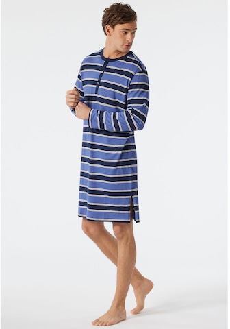 SCHIESSER Short Pajamas in Blue