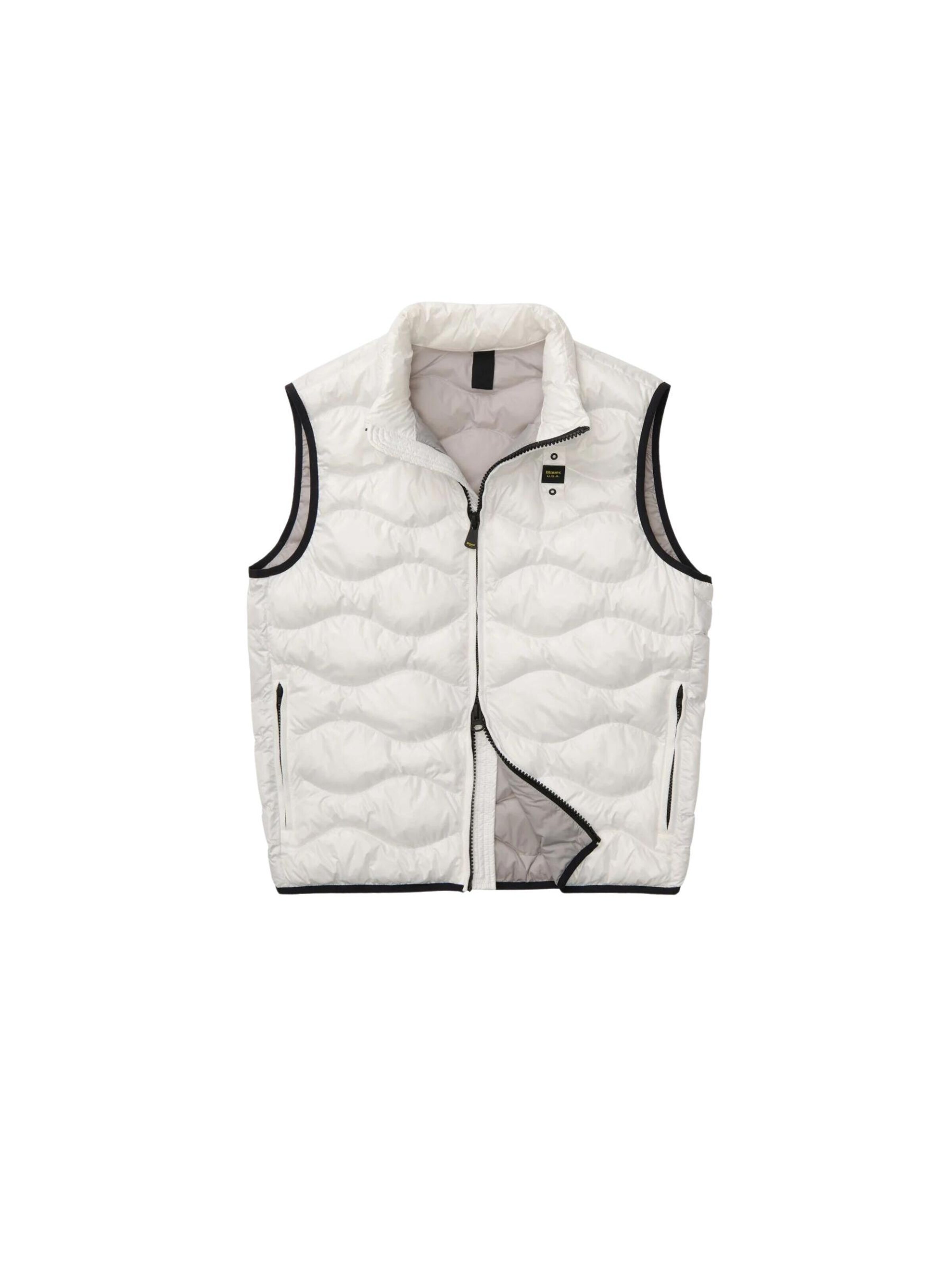 Gilet 'Danny' Blauer en blanc : devant