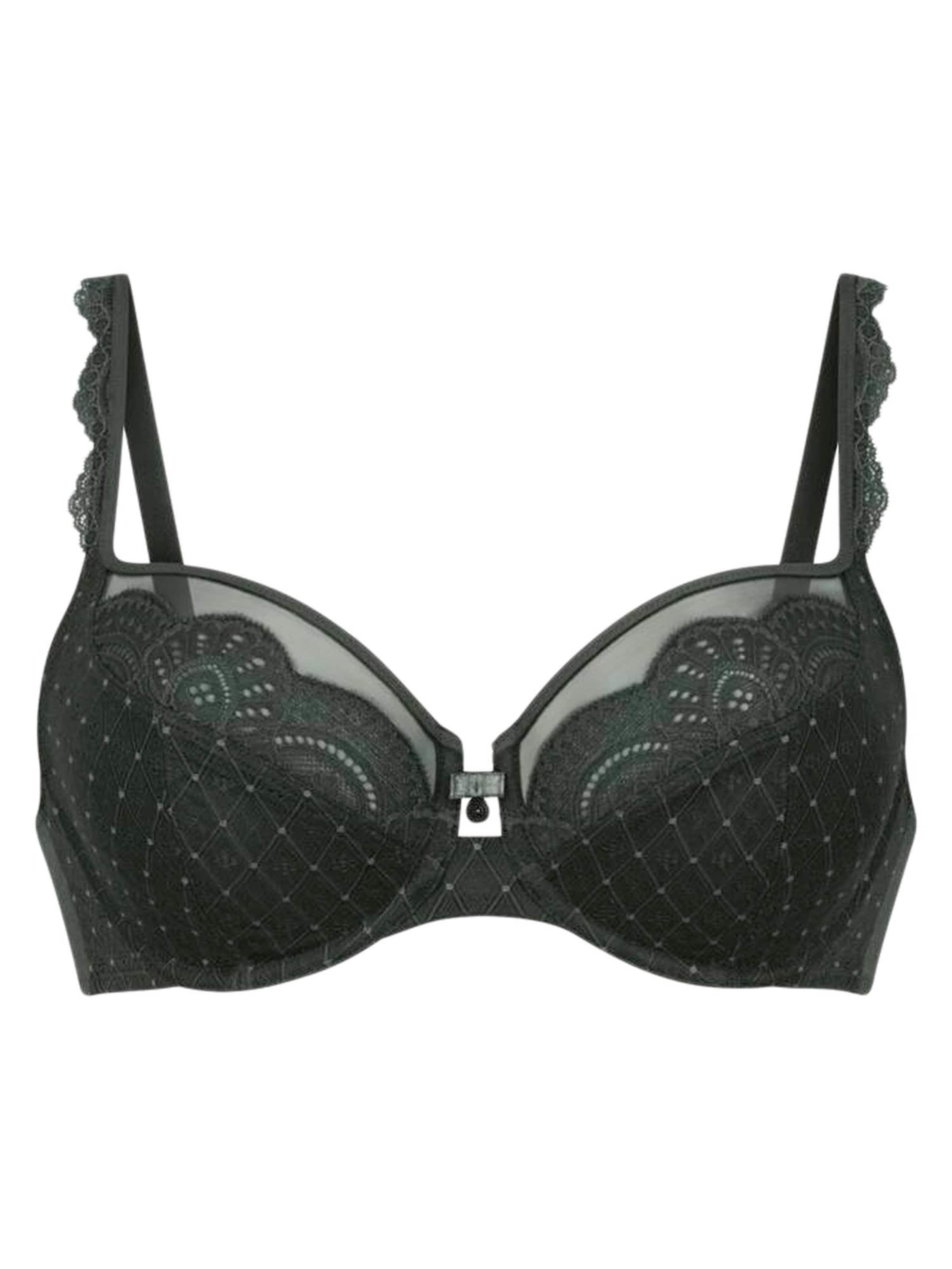 ROSA FAIA Bra 'Selma' in Green: front