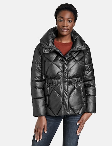 GERRY WEBER Winter Jacket in Black: front