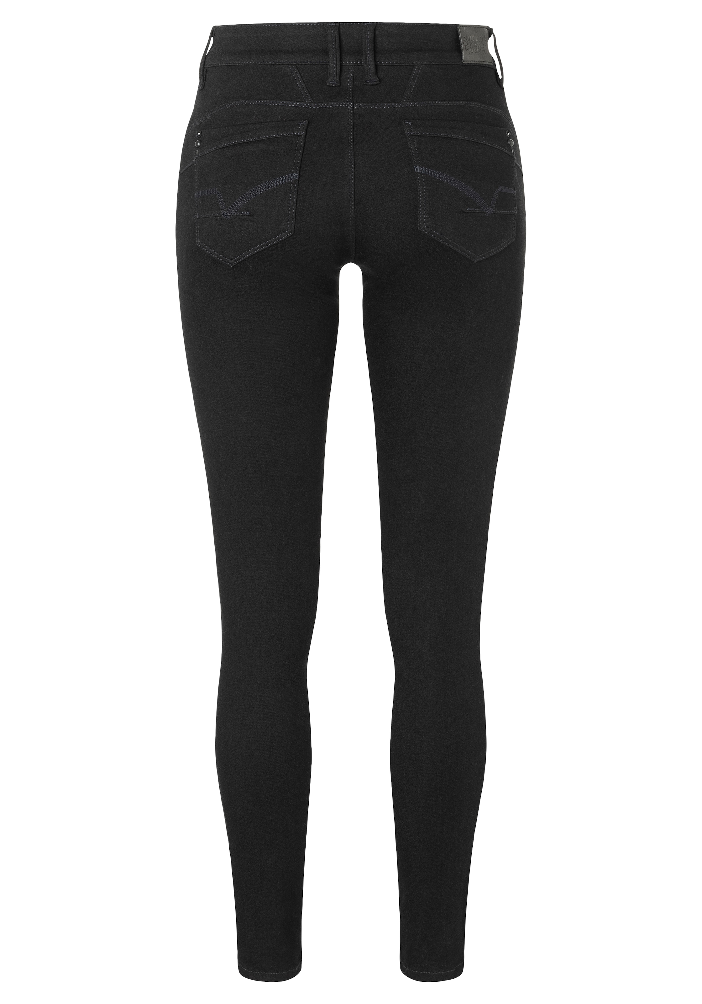 TIMEZONE - Skinny Vaquero 'Sanya' en negro