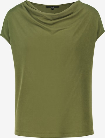 zero Shirt in Groen: voorkant