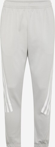 Tapered Pantaloni sport 'Future Icons' de la ADIDAS SPORTSWEAR pe gri: față