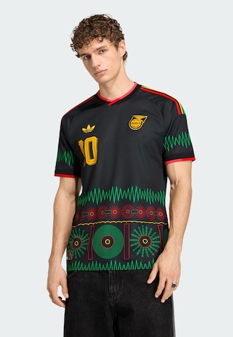 ADIDAS PERFORMANCE Tricot 'Jamaika 26 x Bob Marley' in Zwart: voorkant