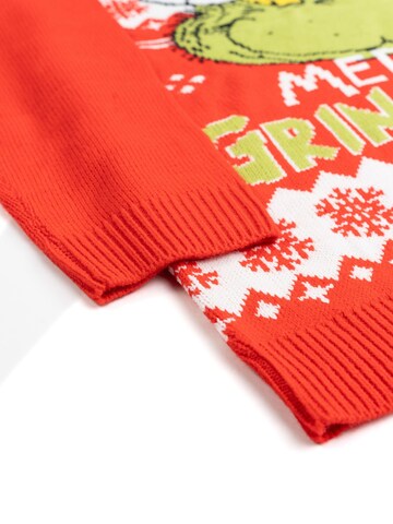 The Grinch Sweater 'Weihnachtspullover Merry Grinchmas' in Red