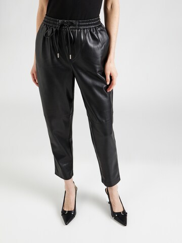 Regular Pantaloni de la River Island pe negru: față