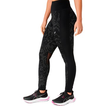 Skinny Pantalon de sport ASICS en noir