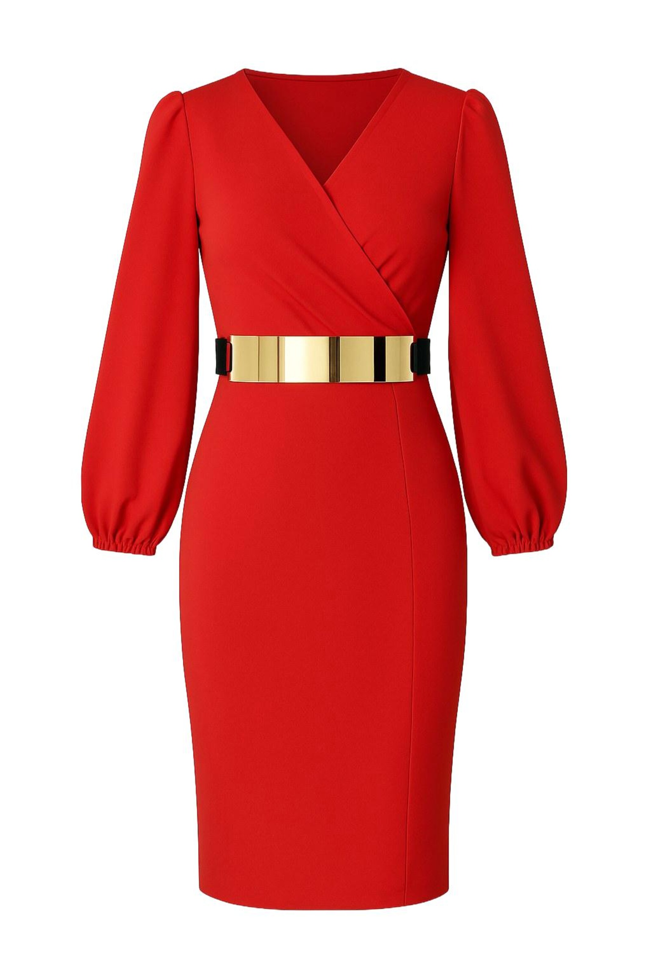 WOMAN VISION Dress in Red: front