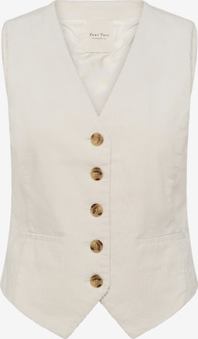 Gilet 'Linka' Part Two en beige : devant