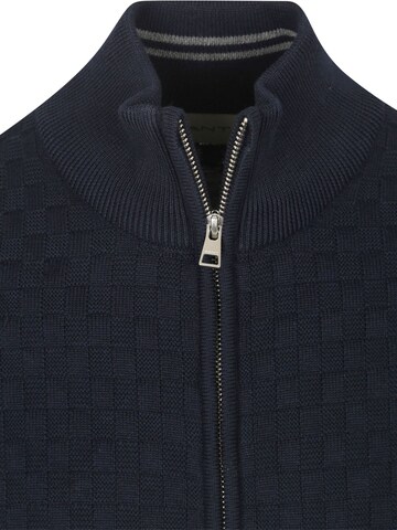 GANT Knit cardigan in Blue