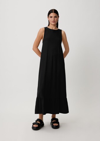comma casual identity Kleid in Schwarz: Vorderseite