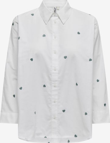 Camicia da donna 'Lina' di ONLY in bianco: frontale
