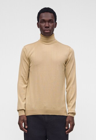 HUGO Pullover 'San Thomas' i beige: forside
