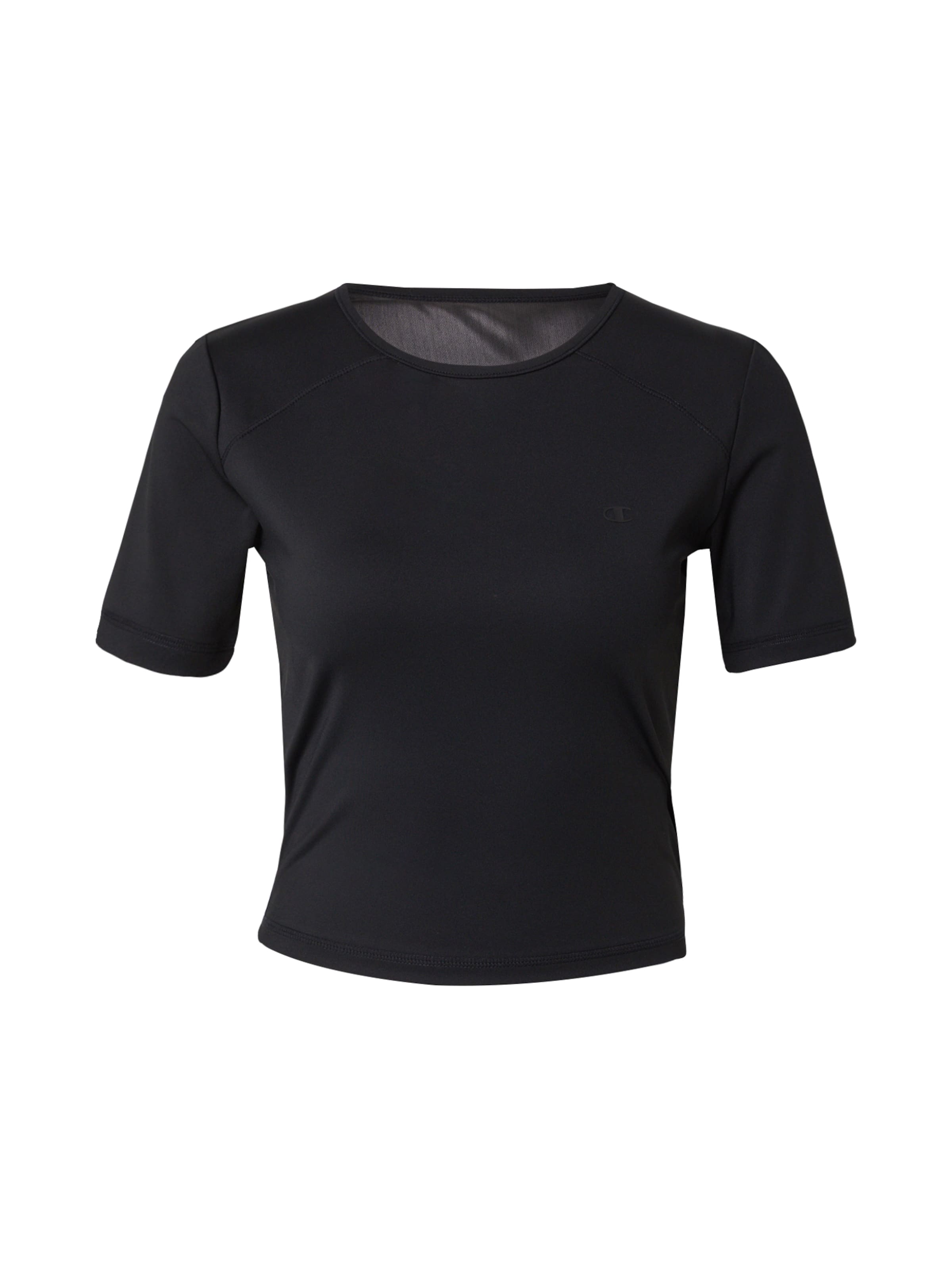 Champion Authentic Athletic Apparel Funktsionaalne särk, värv must: eest vaates