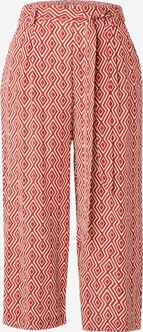 ONLY Брюки со складками 'ONLNOVA' в Красный: спереди