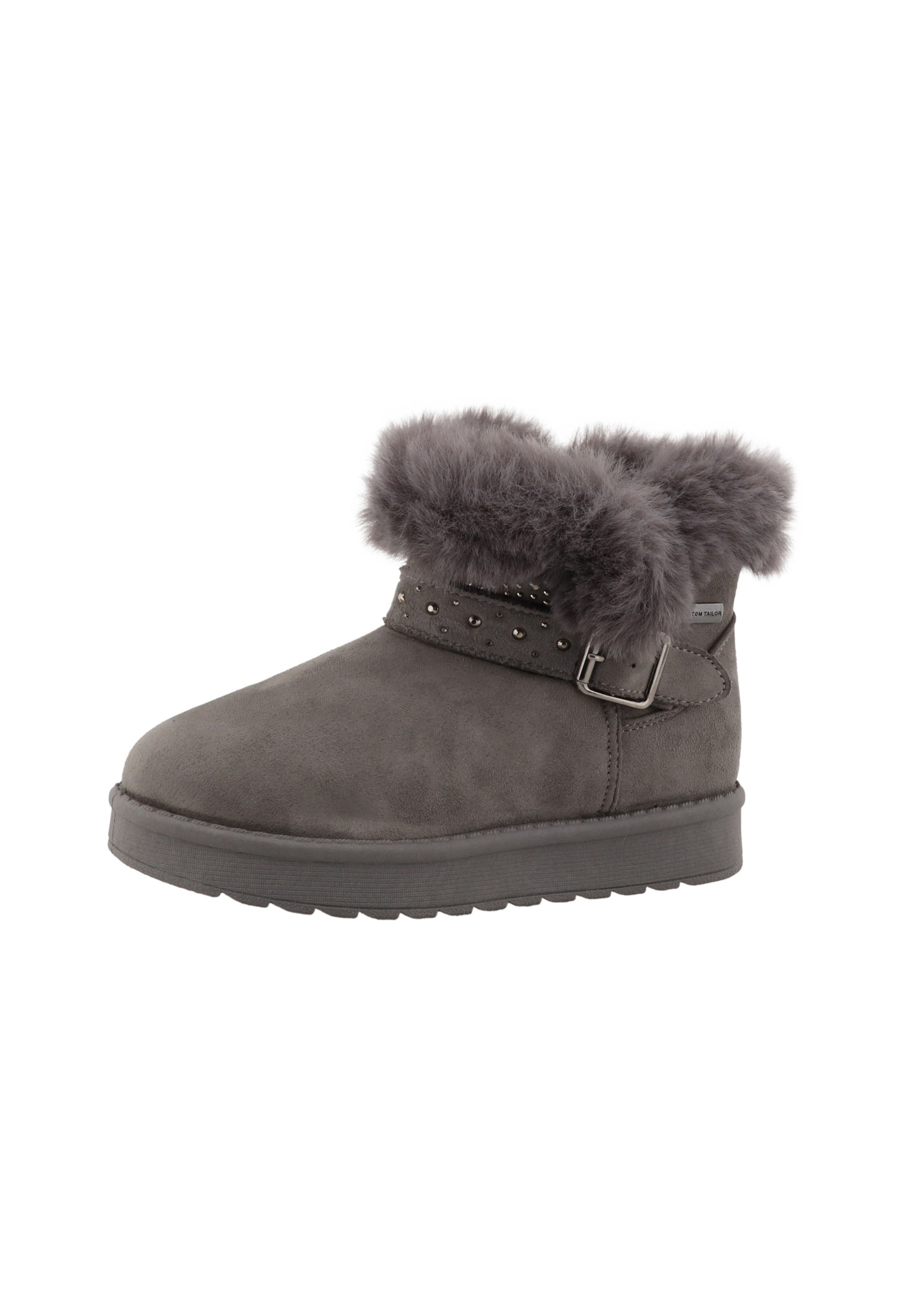 TOM TAILOR - Botas en gris: frente