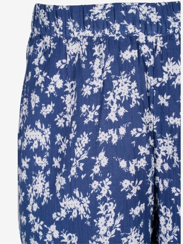 Zizzi Regular Shorts 'Cecilie' in Blau