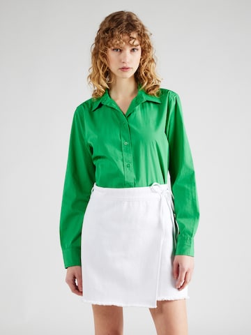 Lauren Ralph Lauren - Blusa em verde: frente