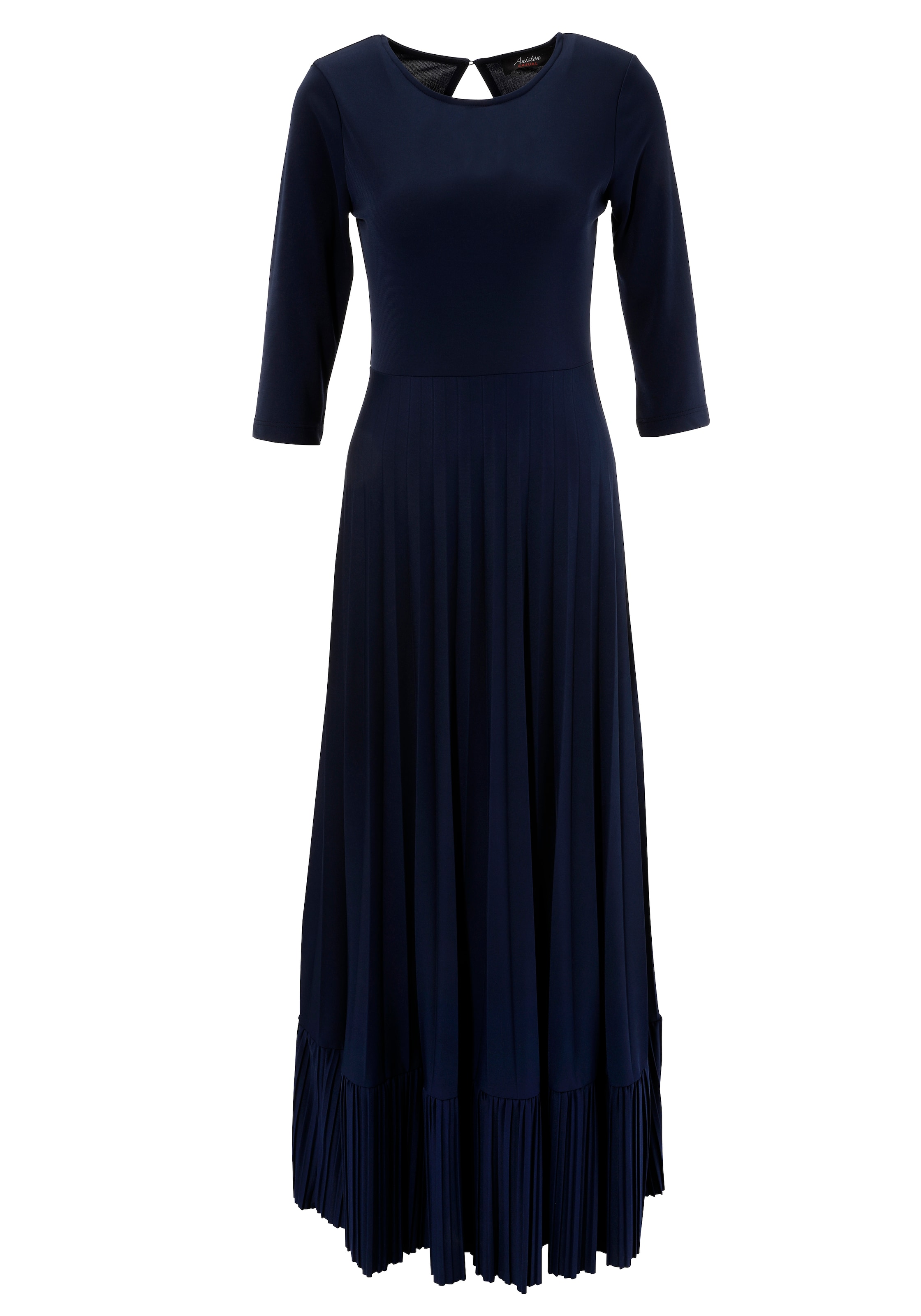 Aniston CASUAL Abendkleid in Blau: Vorderseite