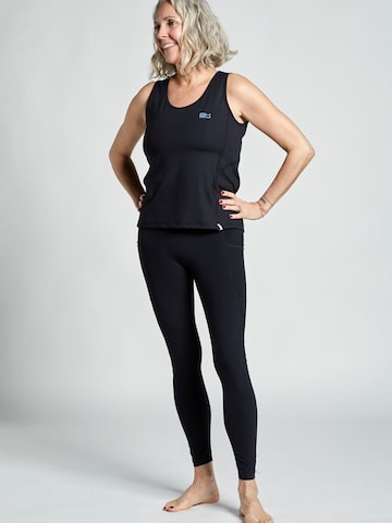 SPORTKIND Sporttop 'Loose Fit Basic' in Zwart: voorkant