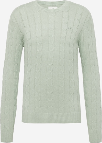 HOLLISTER Sweater in Green: front