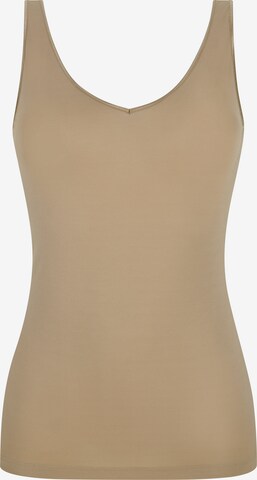 Maillot de corps Mey en beige : devant