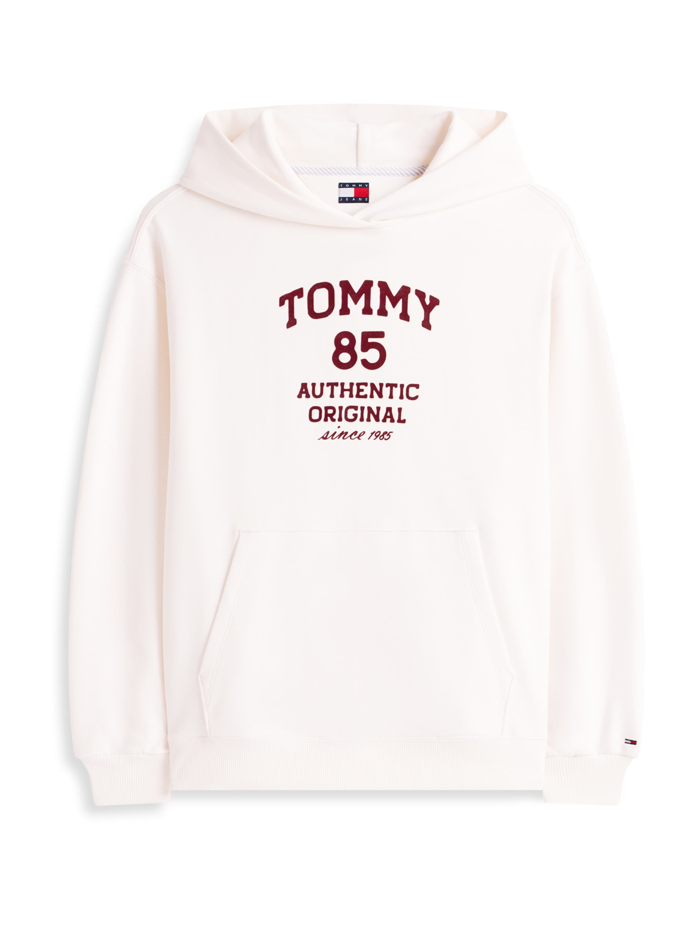 Tommy Jeans Sweatshirt in Weiß: Vorderseite