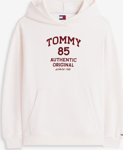 Tommy Jeans Mikina - bordová / biela, Produkt