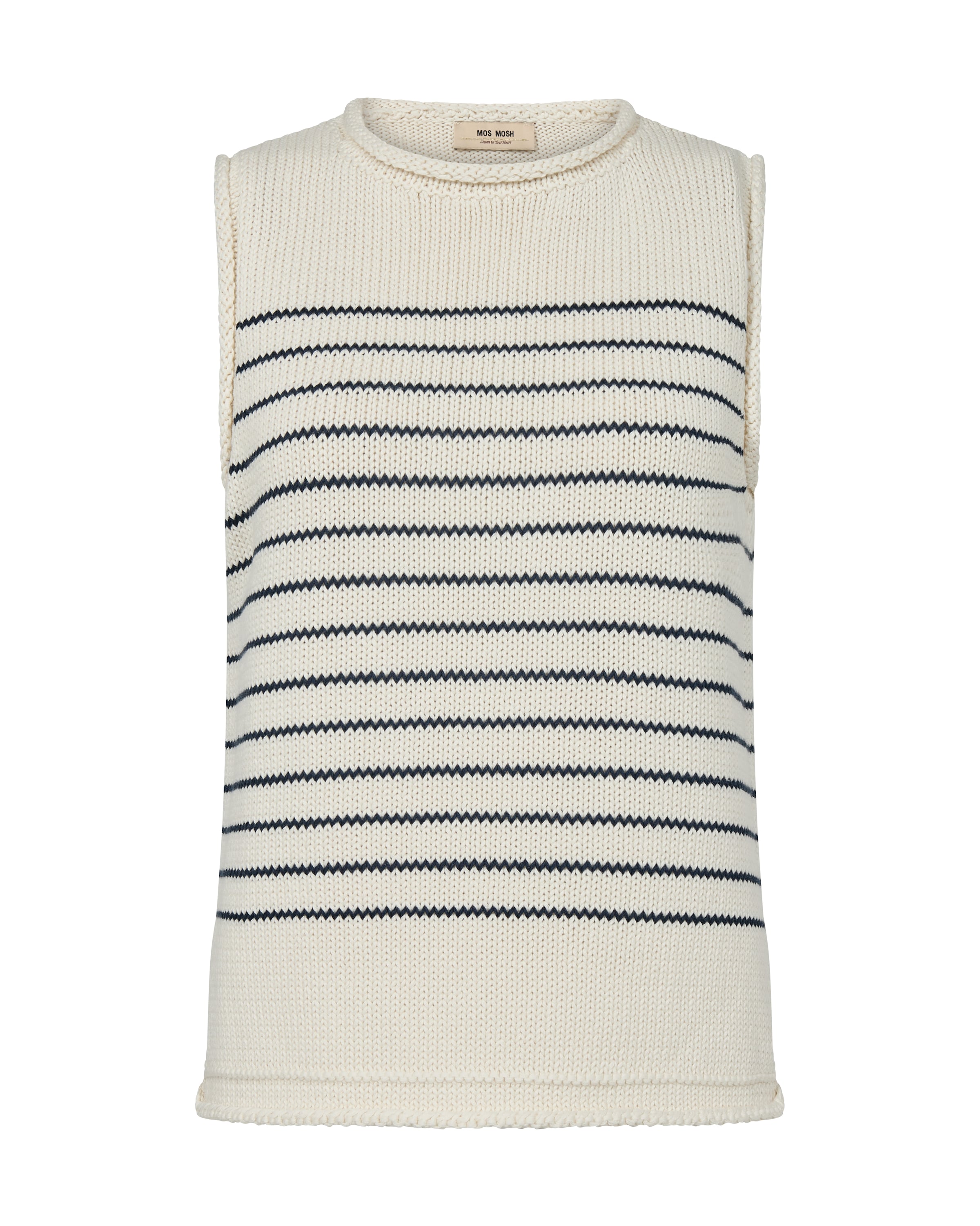 MOS MOSH Knitted top in Beige: front