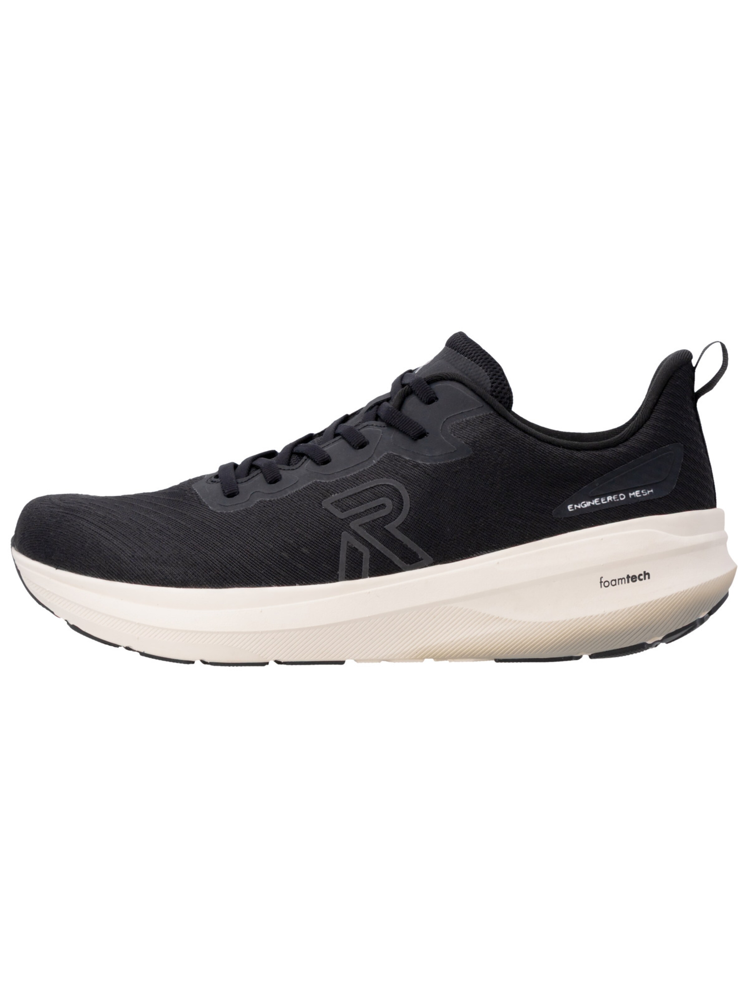 Baskets basses ' U4301 ' Rieker en noir : devant