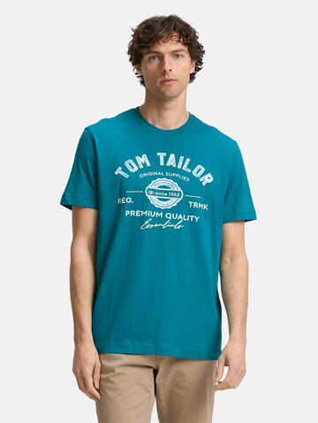 TOM TAILOR Shirt in Groen: voorkant