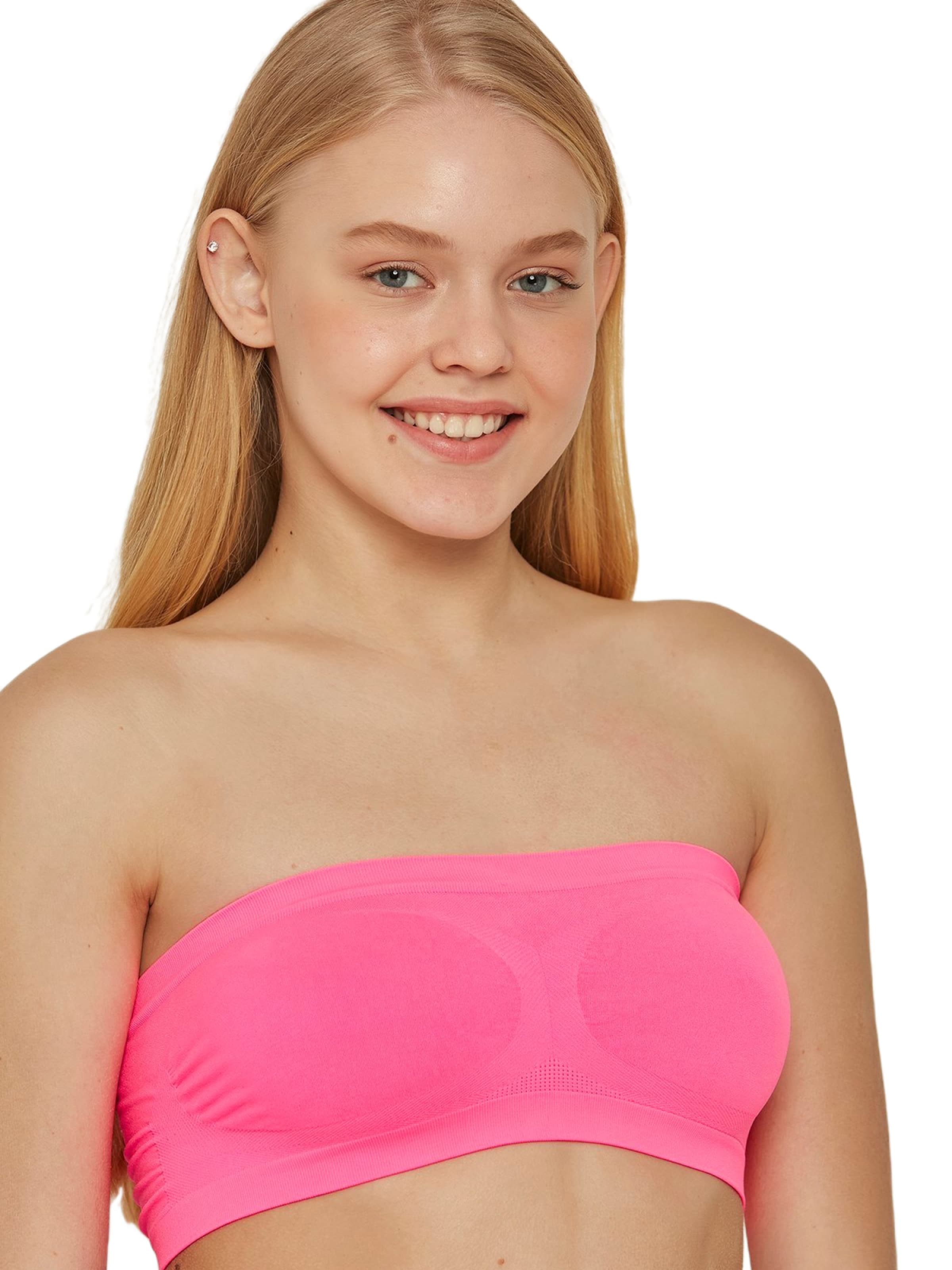 C&City Bandeau BH in Roze: voorkant