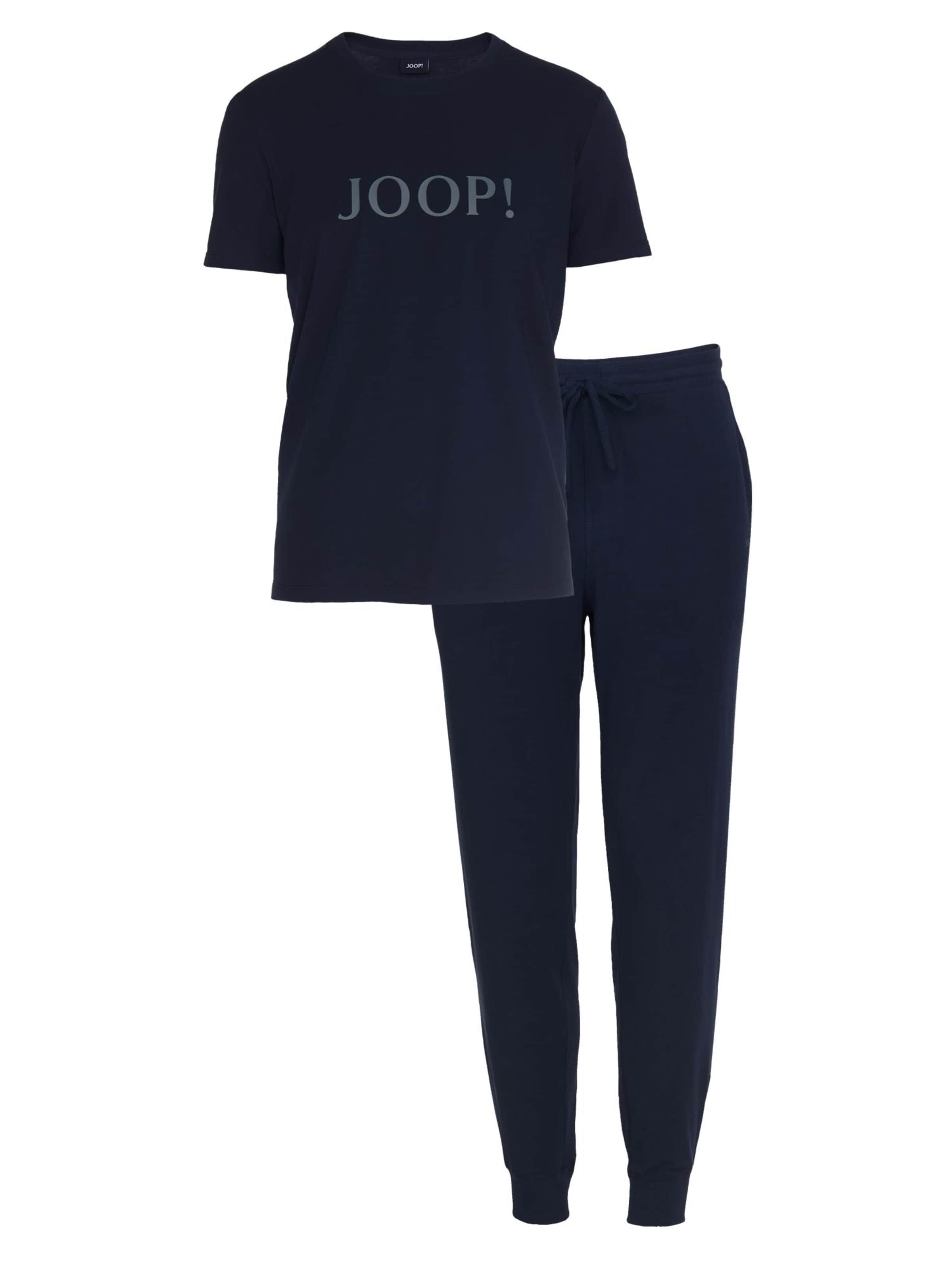 JOOP! Short Pajamas 'Comfort' in Blue: front