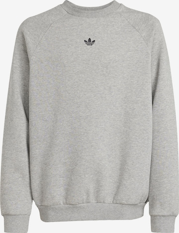 ADIDAS ORIGINALS - Sudadera 'Loose' en gris: frente