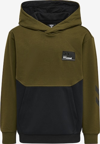 Hummel Sportief sweatshirt 'Edward' in Groen: voorkant