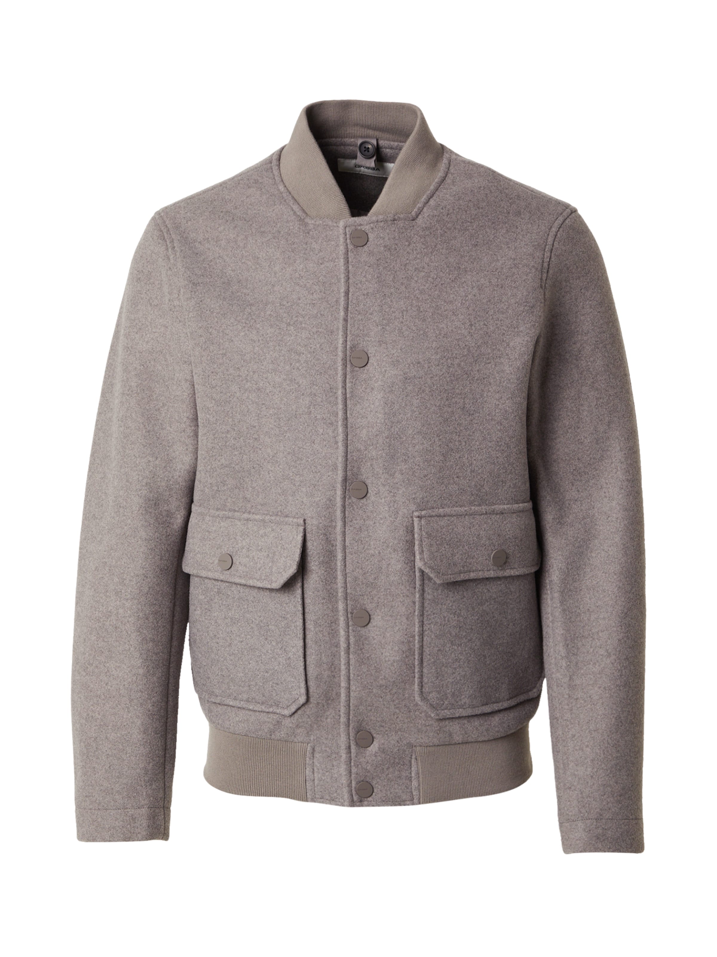 GABBA Φθινοπωρινό και ανοιξιάτικο μπουφάν 'Orta' σε γκρι: μπροστά