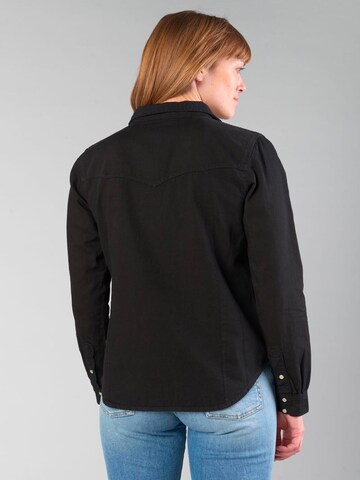 Le Temps Des Cerises Regular fit Blouse 'Juanita' in Grijs