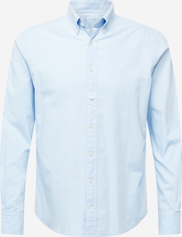 Hackett London - Slim Fit Camisa em azul: frente