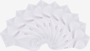 H.I.S Socks in White: front