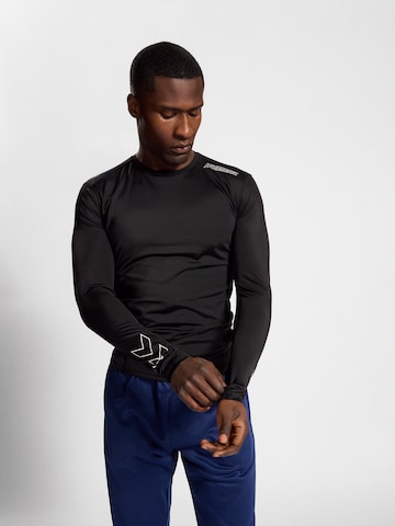 Hummel Performance Shirt 'Topaz' in Black: front