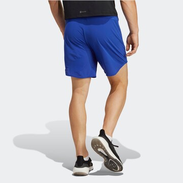 ADIDAS PERFORMANCE Regular Sportshorts 'Hiit Mesh ' in Blau