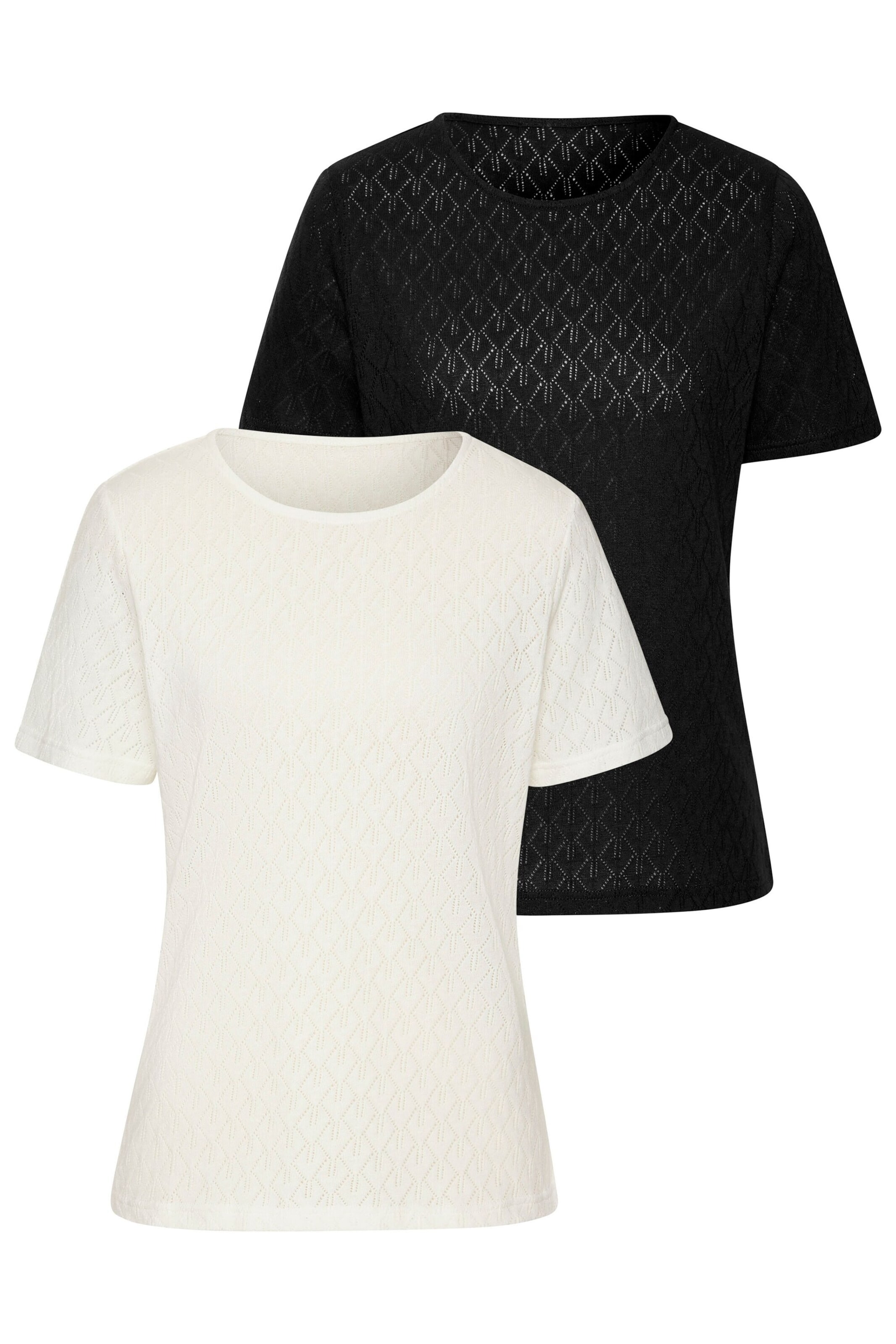 VIVANCE Tričko - Čierna: predná strana