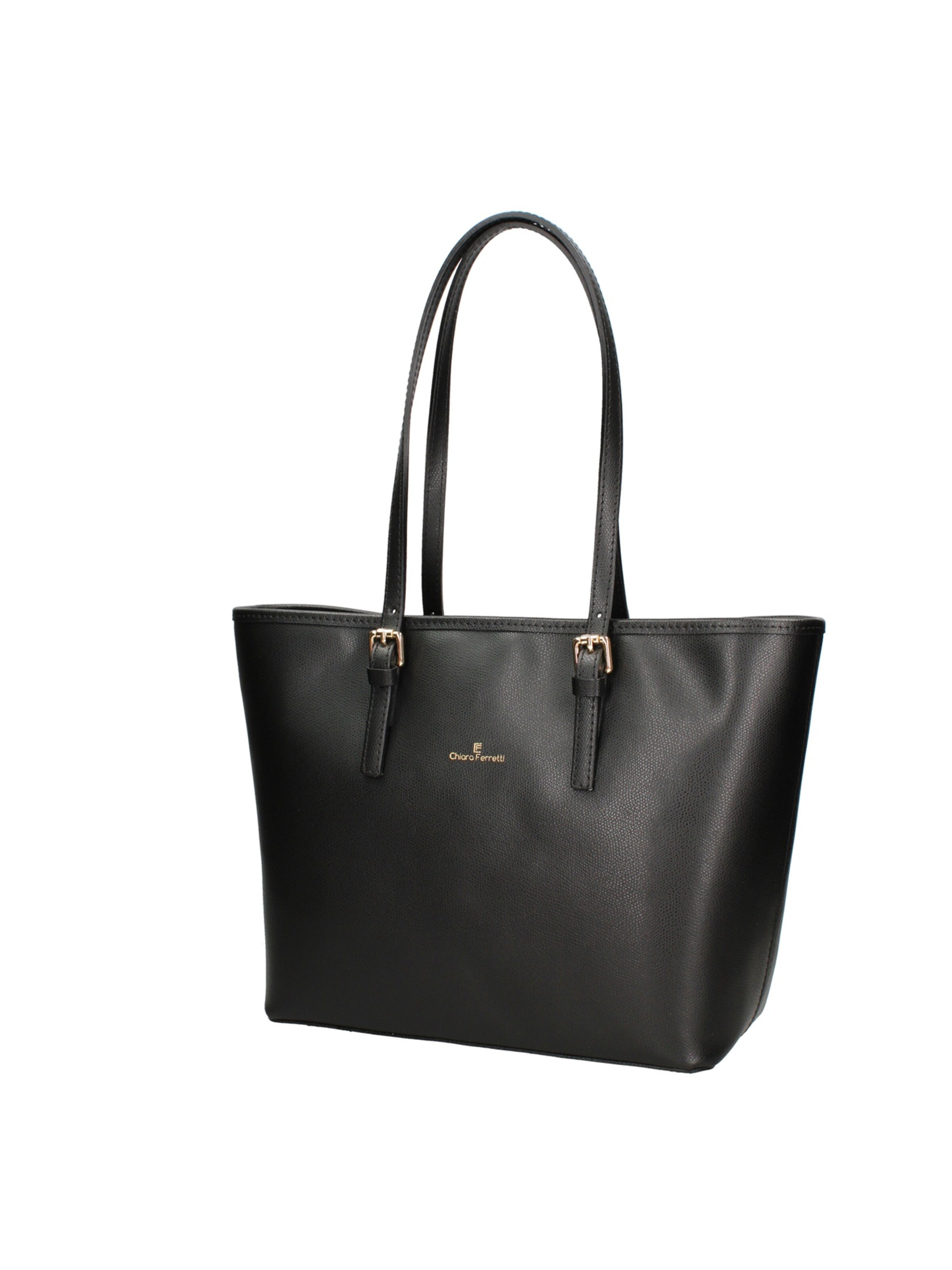 Chiara Ferretti Schultertasche 'Valoria Ultra' in Schwarz: Vorderseite